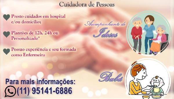 Cuidadora de Idosos e Crianças 