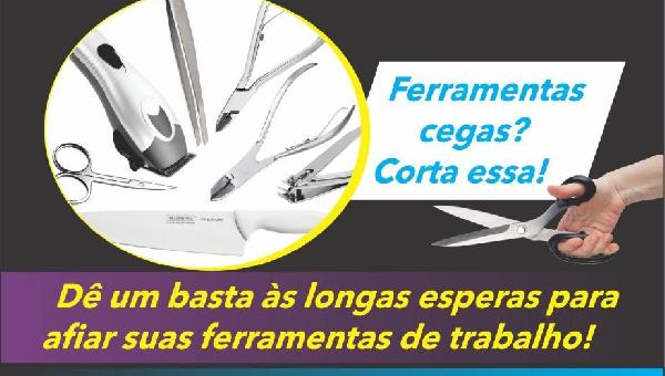 Trabalhamos com afiação de alicates de cutícula, unha,facas, tesouras, etc... também trocamos molinhas, gravações em alicates de unha etc...